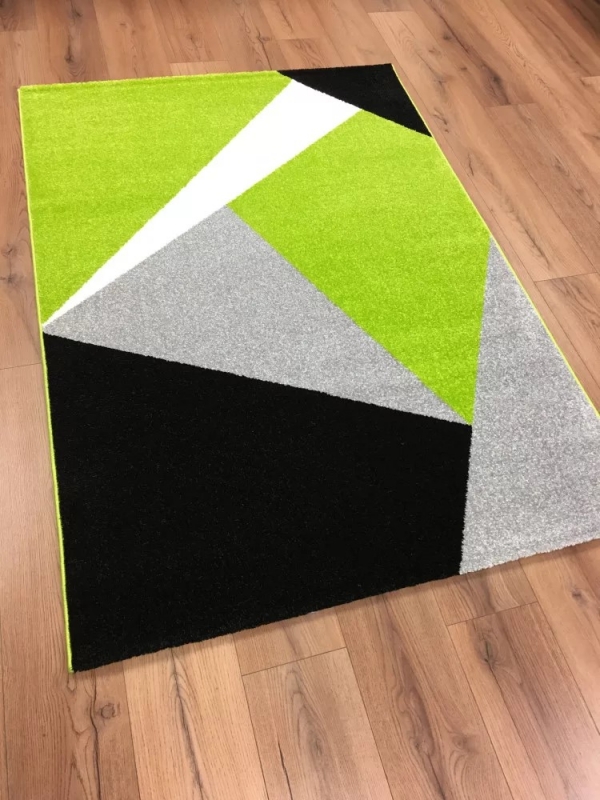 Tangram szőnyeg Zöld 200x280 cm